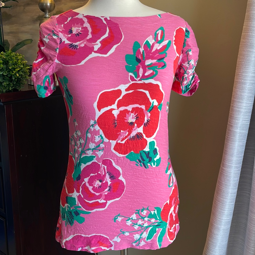 Lilly Pulitzer Ladies Medium Floral T-Shirt